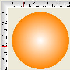 Background style : Circular gradient