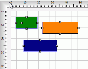 Resize the selected objects to equal heights