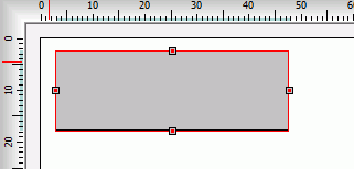 Label design object: Rectangle